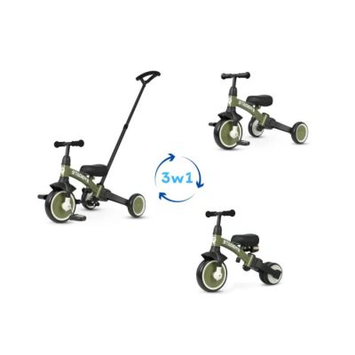QPlay Triciklo 3u1 Stager zeleno