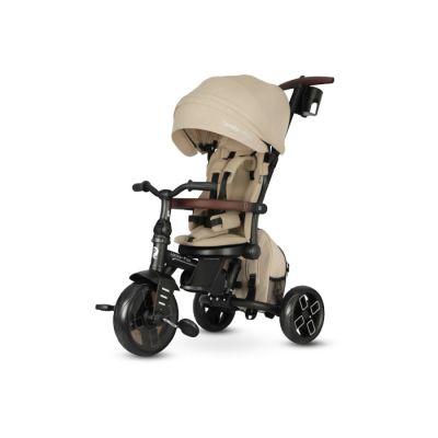 QPlay triciklo 8u1 Comfo max Eva T170,  bež