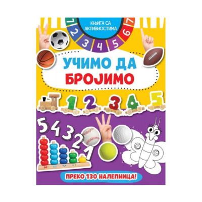 Knjiga sa aktivnostima  - učimo da brojimo