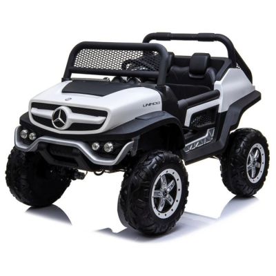 Auto na akumulator Mercedes Unimog bijeli