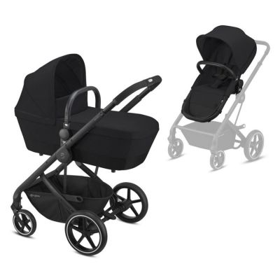 Cybex kolica Balios S 2 u 1 BLK deep black