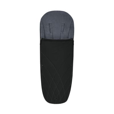 Cybex footmuff platinum, deep black