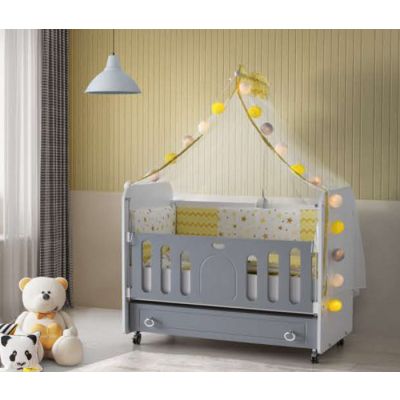 Krevet By Todi Luna sivi 60x120