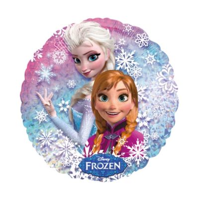Klasični balon od folije Frozen hologramski 43 cm