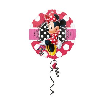 Klasični balon od folije Minnie Portrait 43 cm