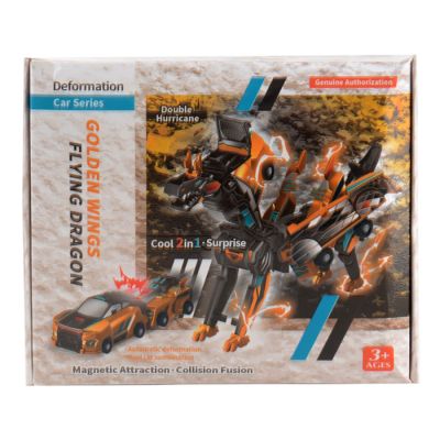 Igračka zmaj-automobil transformacija