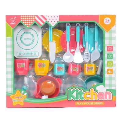 Igračka kuhinjski set sa šoljicama i dodacima