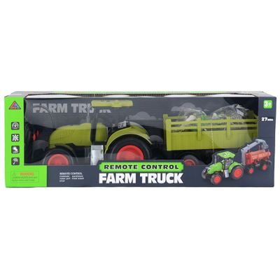 Igračka traktor sa prikolicom na daljinsko upralvjanje