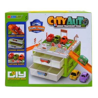 Igračka kutija-garaža za skladištenje autića