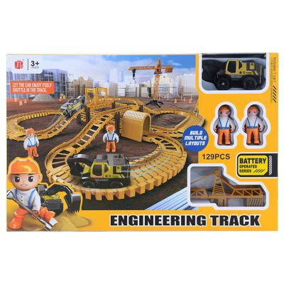 Električna staza sa kranom i autom