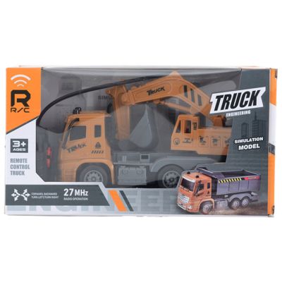 Igračka RC kamion ekskavator sa svjetlima