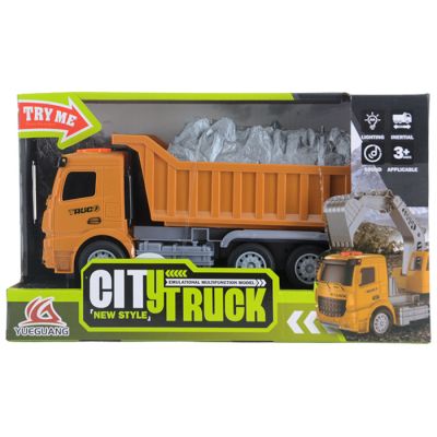 Igračka kamion kiper na potez