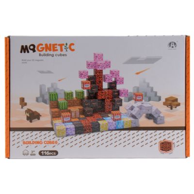 Igračka magnetne kocke 2cm - kamenje 116 kom