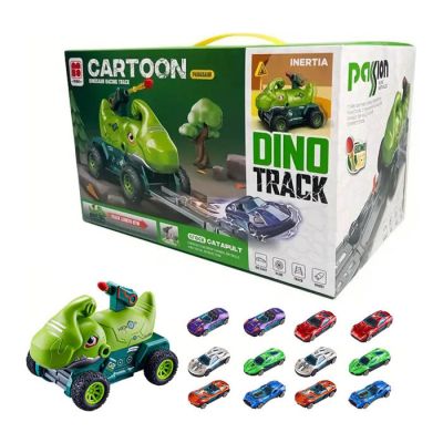 Igracka dino traka izbacivac auta