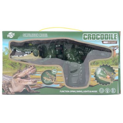 Igračka krokodil pištolj sa svjetlima i zvukom
