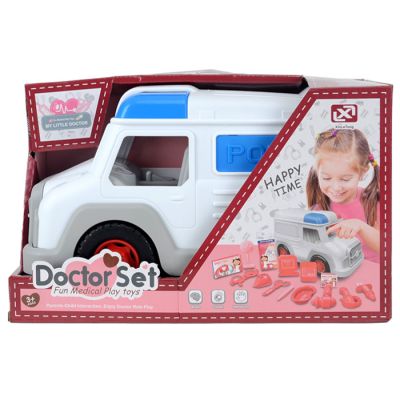 Igračka doktorski set auto sa dodacima