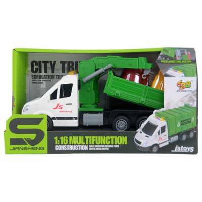 Igračka komunalni kamion na potez 1:16 sa svijetlom i zvukom