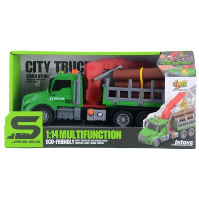 Kamion za transport drva sa svjetlom i muzikom