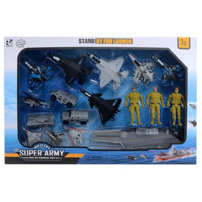 Igračka nosač aviona set