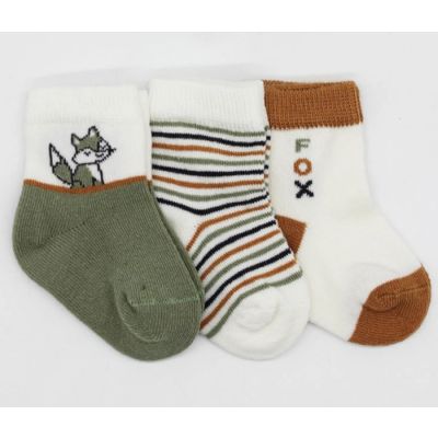 Čarapice za bebe BiStyle 3/1,zelene-00-03