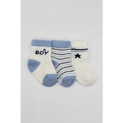 Čarapice za bebe BiStyle 3/1,plave,00-03