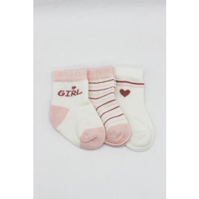 Čarapice za bebe BiStyle 3/1,roze,00-03