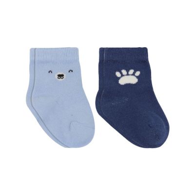 Čarapice za bebe BiStyle 2/1,plave-06-12
