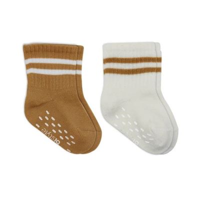 Čarapice za bebe BiStyle neklizajuće 2/1 ,oker-bež-06-12