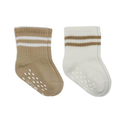 Čarapice za bebe BiStyle neklizajuće 2/1 ,bež-06-12