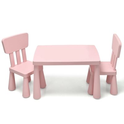 Set BBo dječiji sto i stolice pink