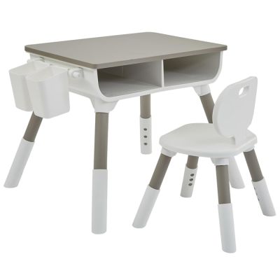 Set BBO dječiji sto i stolica BS-8833 sivi