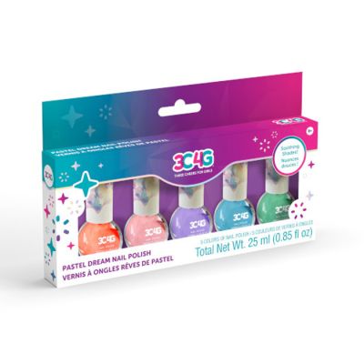 Igračka lakovi za nokte pastel dreams, 5 kom.