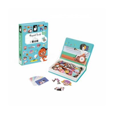 Igračka magnetna knjiga sport