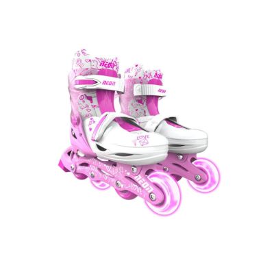 Neon inline roleri 34-37 rozi