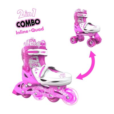 Neon combo roleri 34-37, rozi