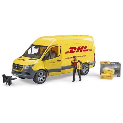 Igračka Bruder dhl kombi sa figurom vozača i dodacima