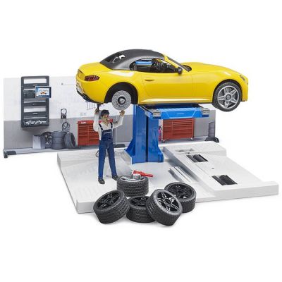 Igračka Bruder auto radionica sa dodacima