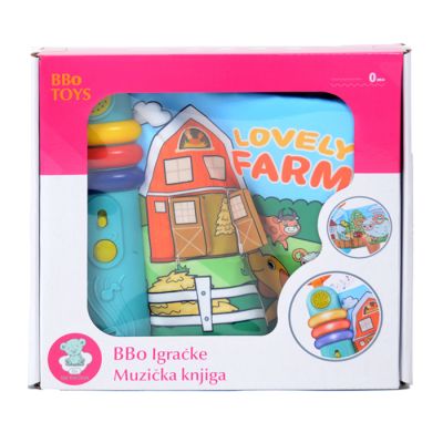 BBo dječija igračka muzička knjiga