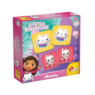 Igračka memo igra Gabby`s dollhouse