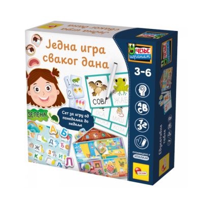 Montesori set SR jedna igra svakog dana Lisciani RS111619