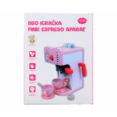 BBo igračka drveni aparat za kafu