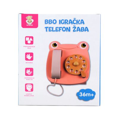 BBo igračka telefon žaba