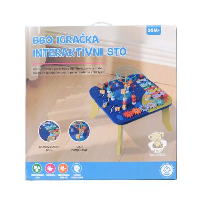 BBo igračka drveni aktiviti sto