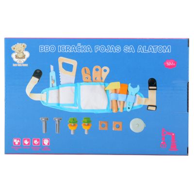 Bbo igracka drveni alat set