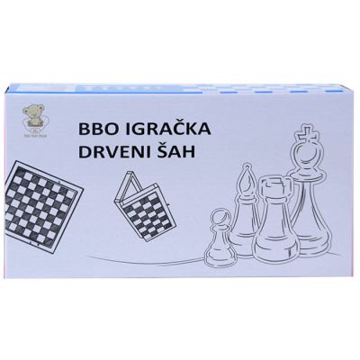 BBo Igračka drveni šah