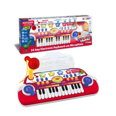 Igračka Bontempi klavijatura sa 24 tastera i mikrofonom