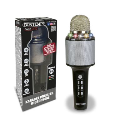 Igracka Bontempi Karaoke mikrofon sa RGB svjetlima