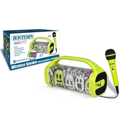 Igracka Bontempi Bežični zvučnik sa mikrofonom i RGB svjetlima