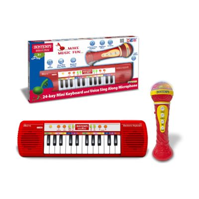 Igračka Bontempi Električna klavijatura sa 24 tastera i mikrofonom