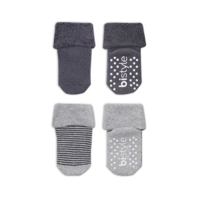 Bebi čarapice BiStyle 2 komada, neklizajuće